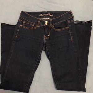 Darkwash Flare Jeans AEO